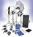 Lowel DV Creator 55 Kit, Analog & Digital Video Lighting Location Kit, with TO-83 Case
