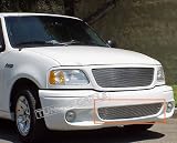 99 00 01 02 03 Ford F150 1PC Bumper Billet Grille (Lightning Only)