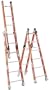 Werner 7808 375-Pound Duty Rating Type IA Fiberglass Combination Step/Extension Ladder, 8-Foot