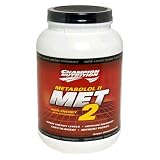 Champion Nutrition Metabolol II Met 2 High-Energy Meal Supplement, Rich Chocolate, 2.2 lbs. Plastic Jar