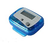 amazing-trading Top 4 Display modes Step Calorie Km Mile Electronic pedometer Has Belt-clip