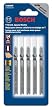 Bosch T101BIF 3-Inch 14 TPI Bi-Metal T-Shank Laminate Flooring Jig Saw Blade - 5 Pack