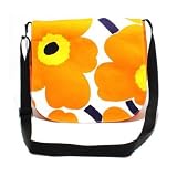 [マリメッコ] marimekko AMAPOLA Unikko ショルダーバッグ　（オレンジ）