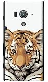 �wtiger_drawing�x / for Xperia acro HD SO-03D IS12S ��p �X�}�[�g�t�H�� �P�[�X / docomo au / �n�[�h�P�[�X �X�}�t�H�P�[�X �yTL-STAR�z �摜