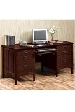 Craftsman Executive Desk 30.5hx65.5w Macintosh Oak