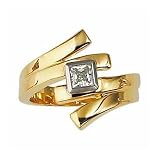 3/8ct tw diamond contemporary right hand ring (Platinum)