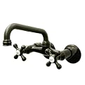 Oil Rubbed Bronze Wall Mount Faucet