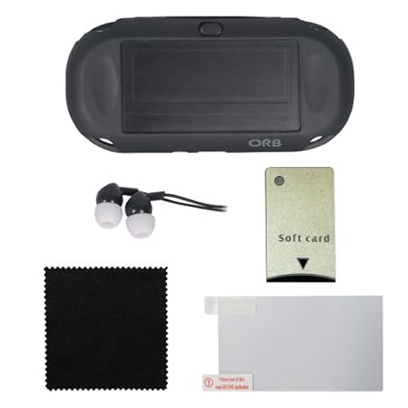 ORB Accessory Pack - Black (PlayStation Vita)
