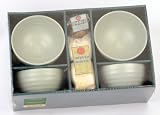 Great Saving Asian Rice Bowl Set of 4 with Asian Rice and Shitake Mushrooms - Great Christmas Raffle (5 Stars Online Store - Ezshoponline, Inc.)