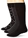 K. Bell Socks Men's 3-Pair Pack Window Pane Crew Sock
