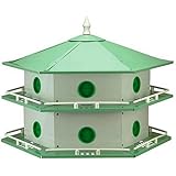 Heath Outdoor Products AH-12D 12 Room Aluminum Purple Martin House