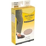 Futuro Therapeutic Support Open Toe/Heel Knee High, Extra Large, Beige, Firm Compression, 1 Stocking