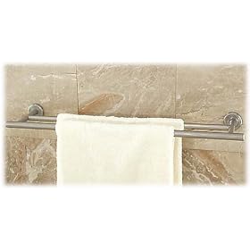 Click here to buy Latitude2 Collection 24 Double Towel Bar - Satin Nickel by Gatco.