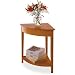 Winsome Solid Wood Corner Table in Honey