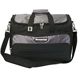 Brunswick Flash Black/Silver 2 Ball Shoulder Bag