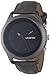 UNLISTED WATCHES Men's UL1265 City Streets Round Grey Case Black Dial Grey Strap Watch
