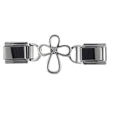 Cross Deluxe Religious Christmas Italian Charms Bracelet Link