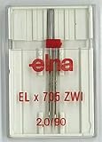 Schmetz Double Elna Machine Needle Sz 2.0/90 1 pkg