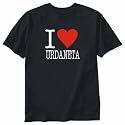 T-Shirt Black " Love Classic Urdaneta " Philippines City