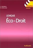 Revue Nathan Université  / Lexique éco-droit