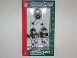 PHILADELPHIA EAGLES 3 Pack (Quarterback, Receiver, Running back) Football Figure CHRISTMAS ORNAMENTS