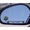 (2) Mirror Decals " OBJECTS IN MIRROR ARE LOSING" for CUMMINS DECALS Dodge Ram Turbo Diesel 2500 3500 Marine