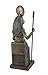 Veronese Design 8 1/2 Inch Tall Egyptian Goddess Sekhmet Sitting on Throne Cold Cast Resin Antique Bronze Finish Statue
