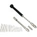 24 HSS Twist Drill Bits Hand Drill Jewelers Repair Tool