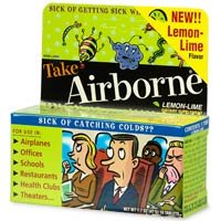 Airborne- Effervescent Adult Formula, 36Tablets Lemon-Lime (Bonus Size)