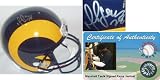 Marshall Faulk Signed Rams T/B Replica Helmet