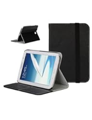 Wireless: SUPCASE Samsung Galaxy Note 8.0 Slim Hard Shell Leather Case with Auto Wake/Sleep - Black, Multi-Angle Viewing, Business Card Holder - SUPCASE