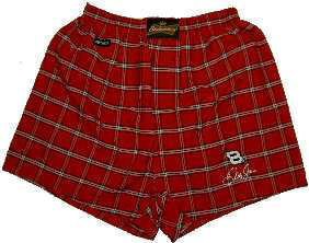 Buy Dale Earnhardt Jr Mens Cover 3 Plaid Boxer