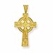14k Celtic Cross Pendant