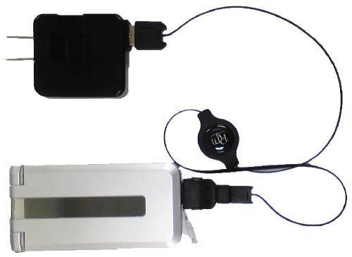 RM ACアダプタ USB充電器 家庭用コンセントからUSBポートでiPod/携帯電話/ゲーム機を急速充電 海外使用もOK ブラック RM-2039