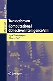 Transactions on computational collective intelligence VIII