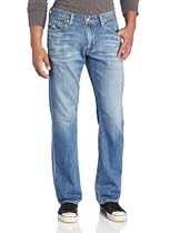 Hot Sale AG Adriano Goldschmied Men's The Protégé Straight Leg Jean in 18 Years Lounge, 18 Years Lounge, 33