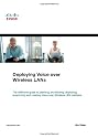 Deploying Voice over Wireless LANs
