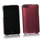BoxWave Slim Rubberized iPod touch 2G Half Shell (Crimson Red)