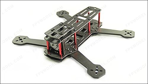 ZMR250 V2 Carbon Fiber Mini FPV Quadcopter Frame for 2204 / 2206 Motors without PDB