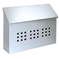 Decorative Standard Horizontal Mailbox – Stainless Steel
