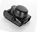 RainbowImaging Black PU Leather Case Bag for Panasonic LUMIX DMC-GF5 GF5