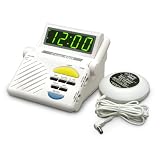 Sonic Alert SB1000ss Sonic Boom Loud Vibrating Alarm Clock with Built In Receiver