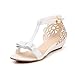 Carol Shoes Fashion Bows Womens Low Heel Open Toe Sandals