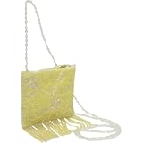 Moyna Handbags Beaded Mini Cross Body with Fringe