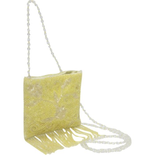 Moyna Handbags Beaded Mini with Fringe