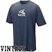 Mens Chicago White Sox Navy Blue Cooperstown Logo Washed Organic Vintage Tshirt