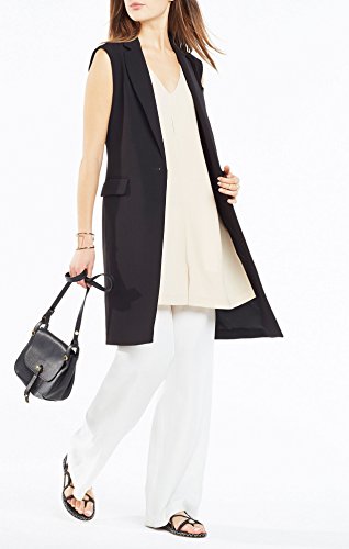 【ビーシービージーマックスアズリア】BCBG MAXAZRIA カルステン・ロングベスト CARSTEN LONG VEST RND4I940-001【並行輸入品】SolDoDo