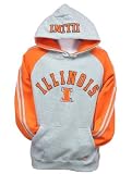 Men`s University of Illinois Fighting Illini Heather Gray All Star Hoodie