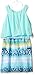 Amy Byer Girls' U-Neck Popover Print Bodycon Dress