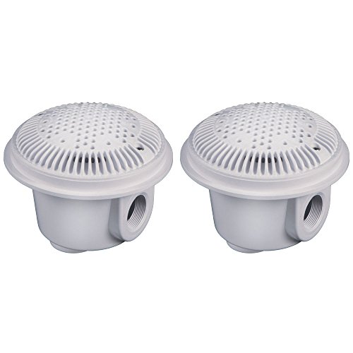 Hayward Concrete Main Drain Anti-Vortex 2" Side 2" Bottom, Comes in Set of Two